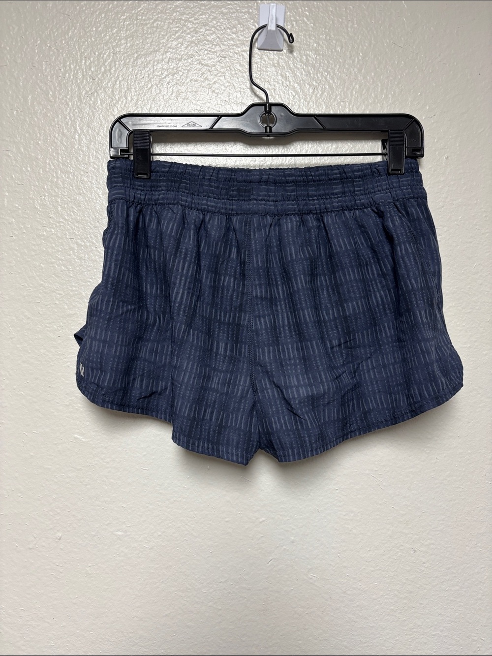 Vuori Navy Patterned Athletic Shorts